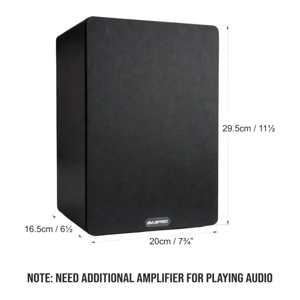 Baspro_Bookself_Speaker_M_65P_Single_Passive_Speaker_System_With_6_5_Mid_Bass_Driver_And_1_5_Tweeter_For_Surround_Sound_Stereo_Tabletop_Speaker_System