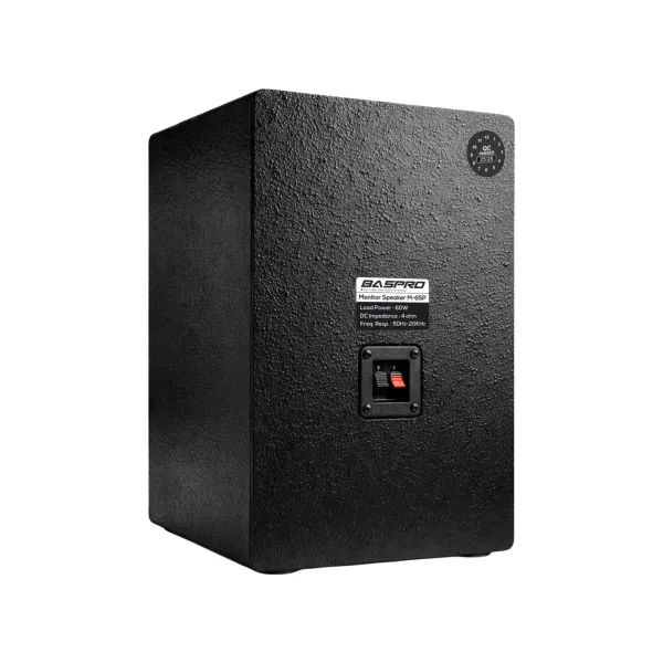 Baspro_Bookself_Speaker_M_65P_Single_Passive_Speaker_System_With_6_5_Mid_Bass_Driver_And_1_5_Tweeter_For_Surround_Sound_Stereo_Tabletop_Speaker_System