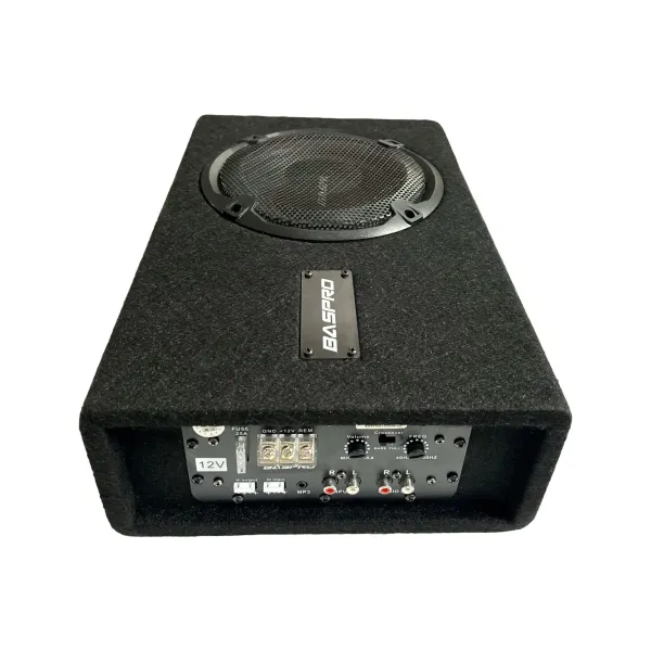 Baspro_Slimpact_Subwoofer_System_Cs_8_8_Inch_Slim_Compact_With_Built_In_Mosfet_Amplifier_Best_Suitable_For_Gng_Fitted_Small_Mid_Seg_Car_Who_Love_Loud_Music_Insidecar_With_Small_Space
