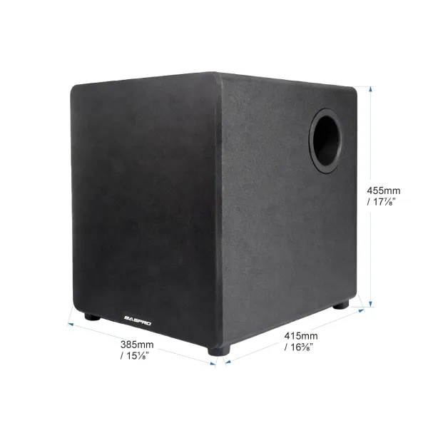 Baspro_Ht-12000Sw_12-Inch_Passive_Subwoofer_Enclosure_Sand_Paint_Finish