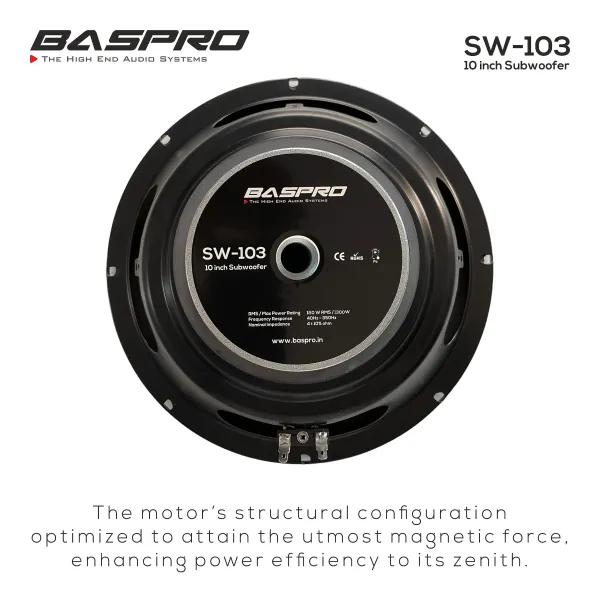 Baspro_Sw_103_Orange_Premium_10_Inch_160W_Rms_Subwoofer_With_1300W_Peak_Power