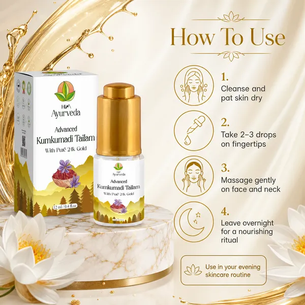 24K_Gold_Kumkumadi_Facial_Oil_Saffron_Anti-Aging_30Ml