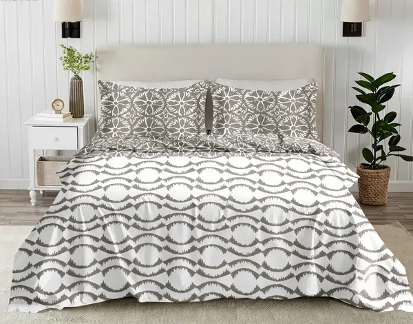 Cotton_Modern_Abstract_Print_Multicolour_King_Size_Comforter_Set