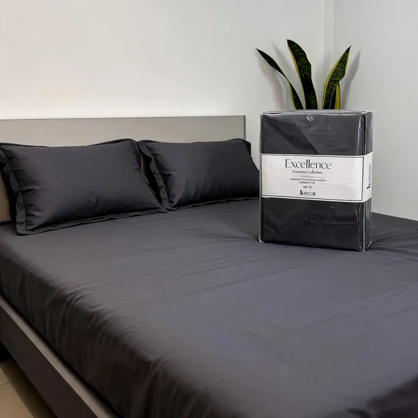 Cotton_Contemporary_Solid_Black_King_Size_Bedsheet_Set