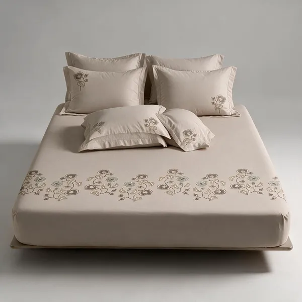 Designers_Embroidery_Series_Bedsheet_By_Home_Buzz