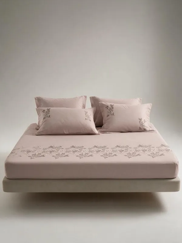 Designers_Embroidery_Series_Bedsheet_By_Home_Buzz