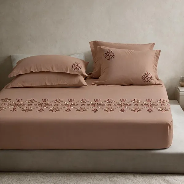 Designers_Embroidery_Series_Bedsheet_By_Home_Buzz