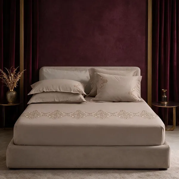 Designers_Embroidery_Series_Bedsheet_By_Home_Buzz