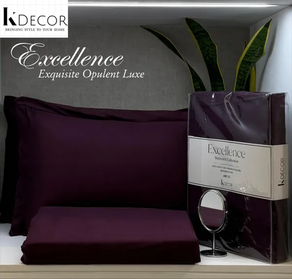 Purple_Plain_King_Size_Bedsheet_Set