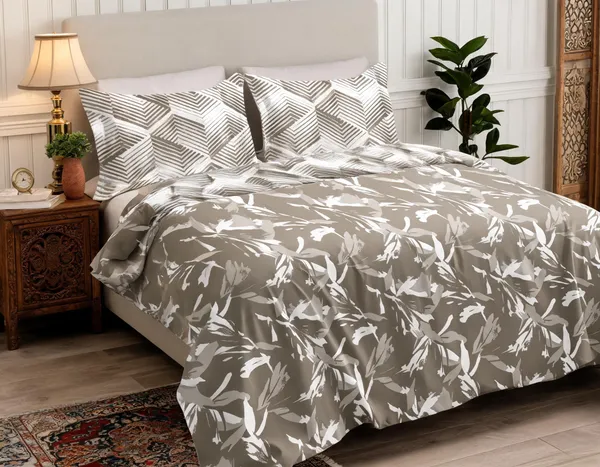 100%_Pure_Cotton_400_Tc_Floral_Print_Multicolor_King_Size_Comforter_Set