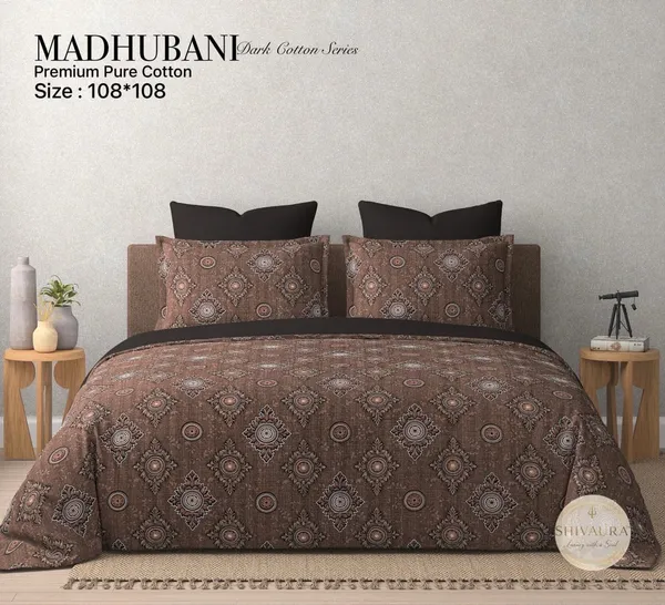 Cotton_Traditional_Print_King_Size_Bedsheet