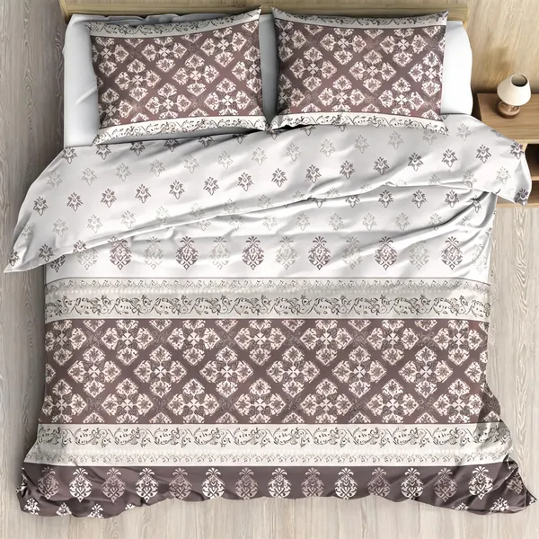 Cotton_Traditional_Floral_Pattern_Multicolour_King_Size_Bedsheet_Set