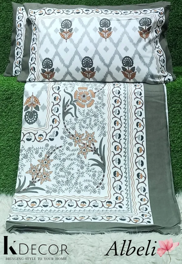 King_Size_Pure_Cotton_Fitted_Bedsheet_Set