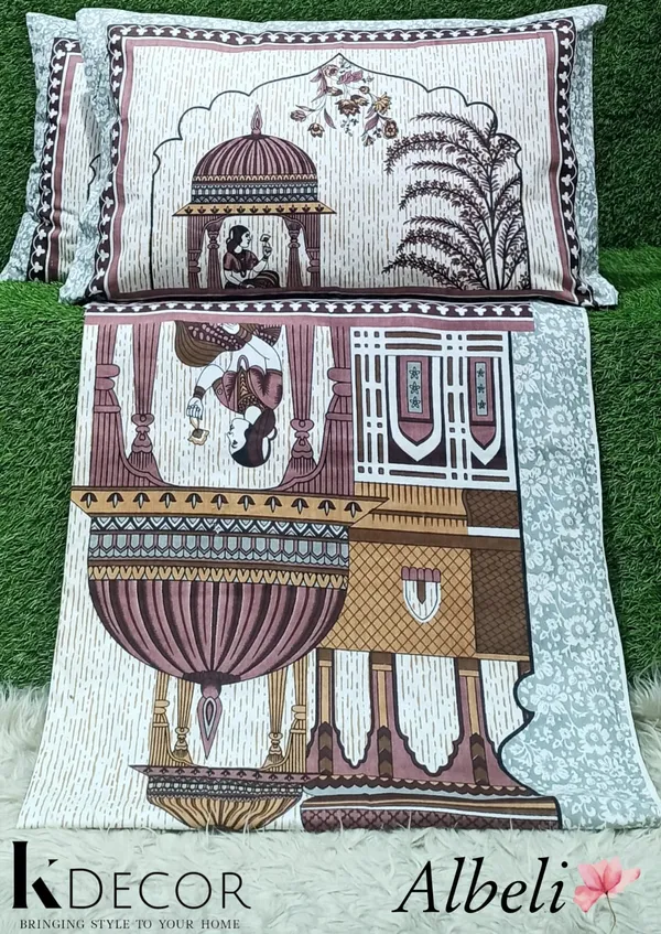King_Size_Pure_Cotton_Fitted_Bedsheet_Set