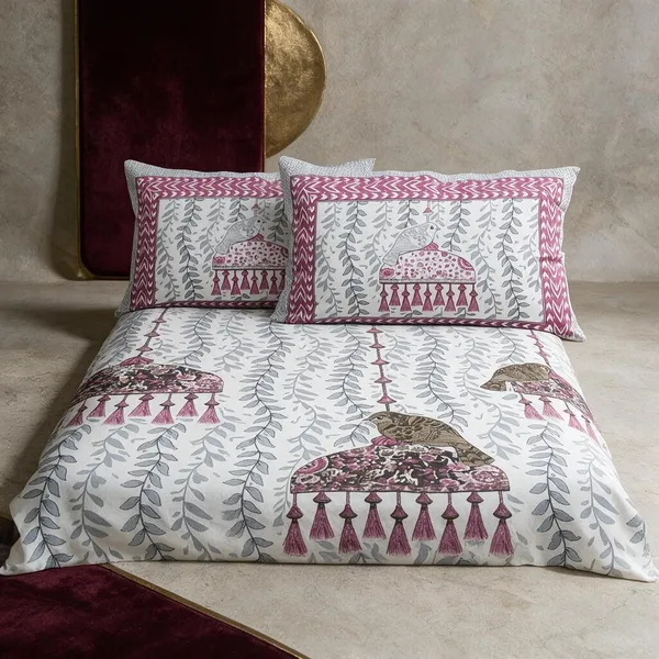 King_Size_Pure_Cotton_Fitted_Bedsheet_Set