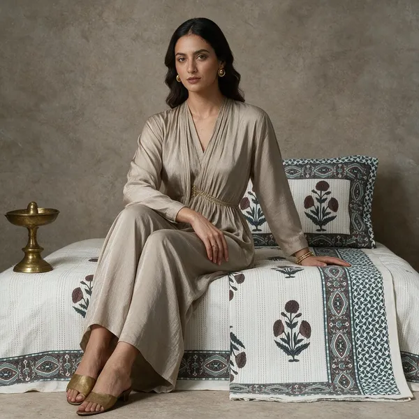 King_Size_Pure_Cotton_Fitted_Bedsheet_Set