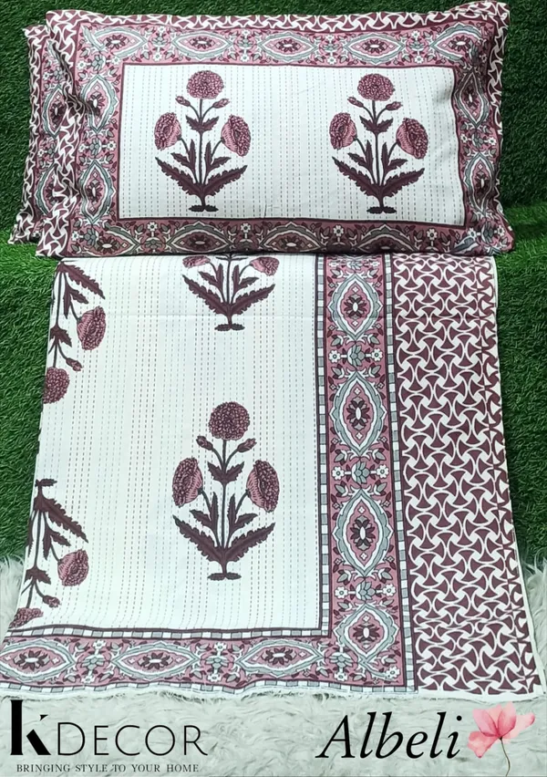 King_Size_Pure_Cotton_Fitted_Bedsheet_Set