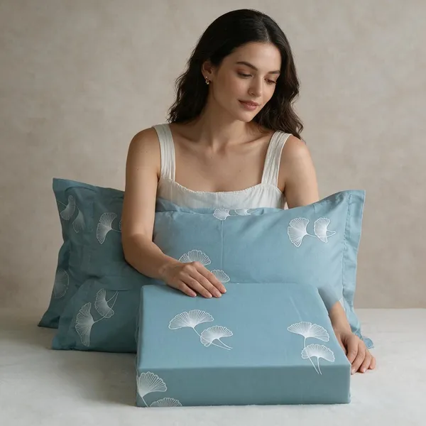 Pure_Cotton_King_Size_Textured_Print_Premium_Bedsheet