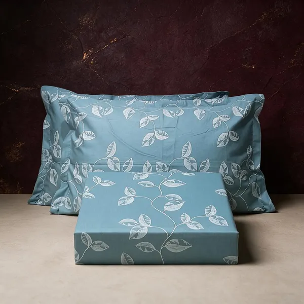 Pure_Cotton_King_Size_Textured_Print_Premium_Bedsheet