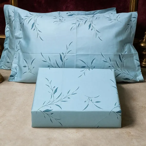 Pure_Cotton_King_Size_Textured_Print_Premium_Bedsheet