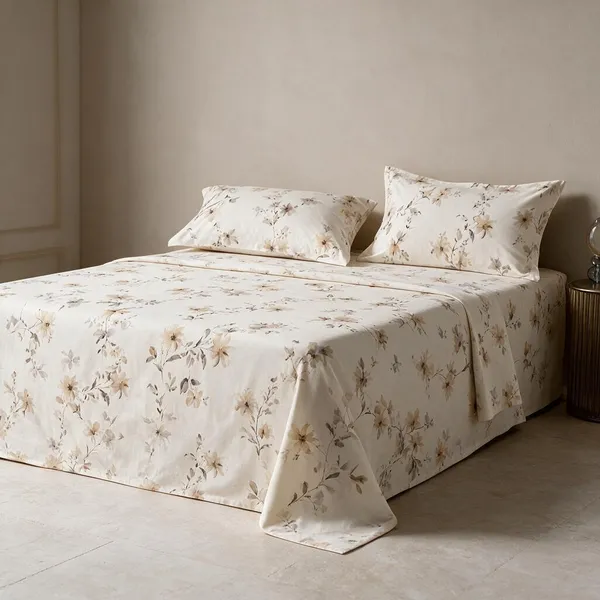 Royce_Pure_Cotton_(Organic_Cotton)_King_Size_Reactive_Print_Double_Bed_Bedsheet_By_Rose_Petal