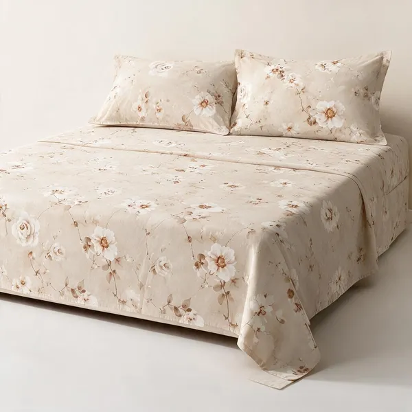 Royce_Pure_Cotton_(Organic_Cotton)_King_Size_Reactive_Print_Double_Bed_Bedsheet_By_Rose_Petal