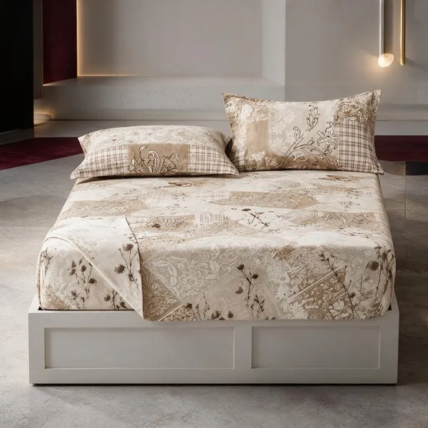 Royce_Pure_Cotton_(Organic_Cotton)_King_Size_Reactive_Print_Double_Bed_Bedsheet_By_Rose_Petal