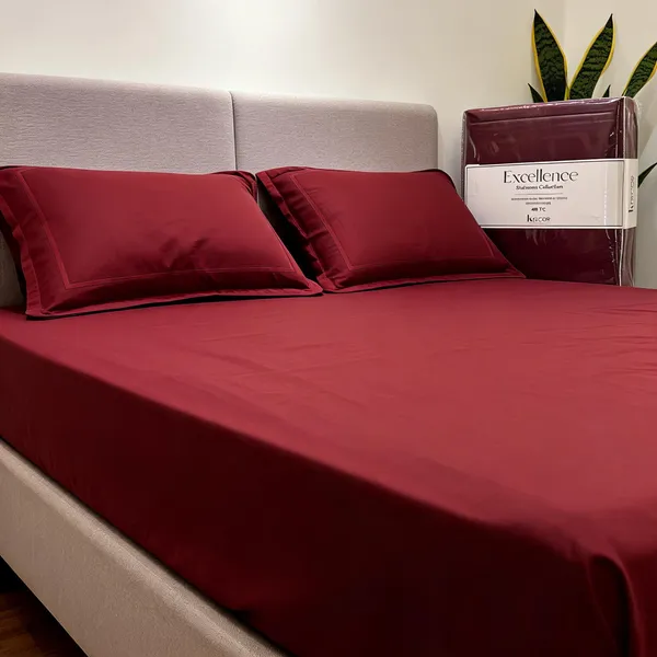 Cotton_Solid_Burgundy_King_Size_Bedsheet_Set