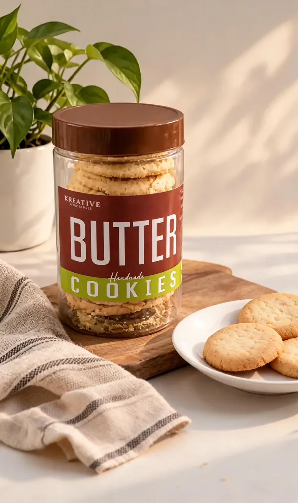 Kreative_Handmade_Butter_Cookies_In_Jar