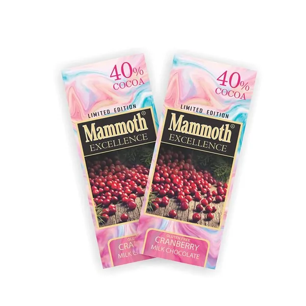 Mammoth_Excellence_Cranberry_Milk_Chocolate_Bar_40%_Cocoa_Pack_Of_2