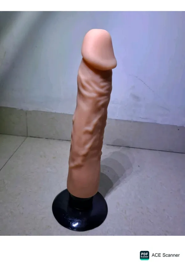 Flesh_Tone_Ribbed_Adult_Dildo_With_Base