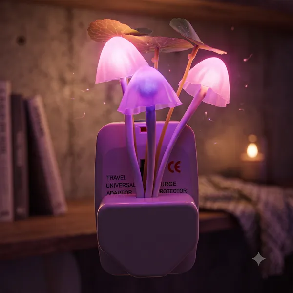 Mushroom_Flower_Sensor_Night_Light