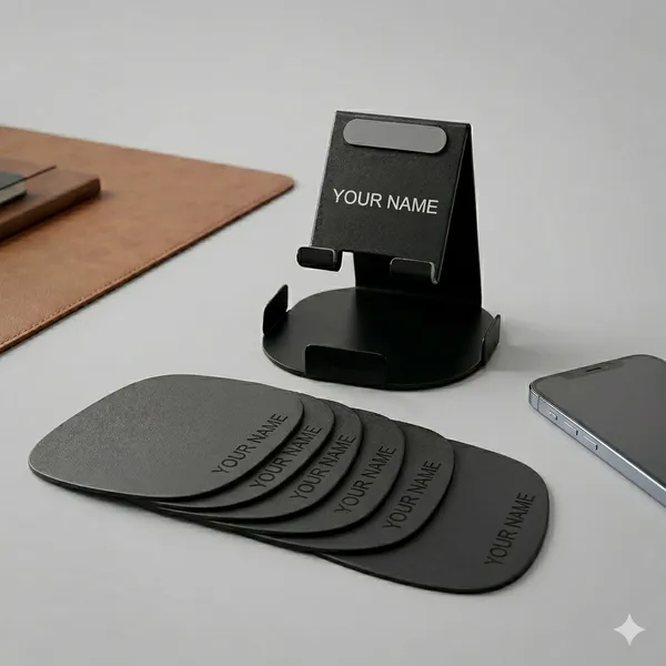 Black_Desktop_Mobile_Phone_Stand_With_Anti-Slip_Pads