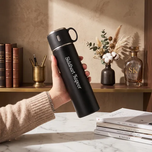 Stainless_Steel_Black_Vacuum_Flask_Set