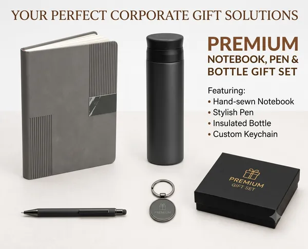Corporate_Notebook_Pen_Bottle_And_Keychain_Gift_Set