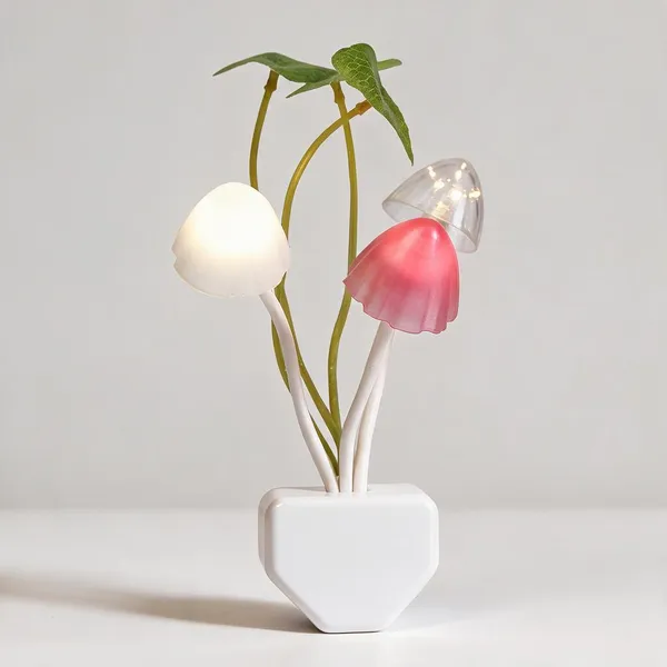 Plastic_Floral_Mushroom_Sensor_Night_Light