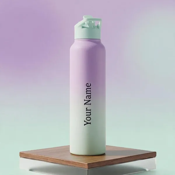 Bpa-Free_Plastic_Pastel_Gradient_Flip_Top_Water_Bottle