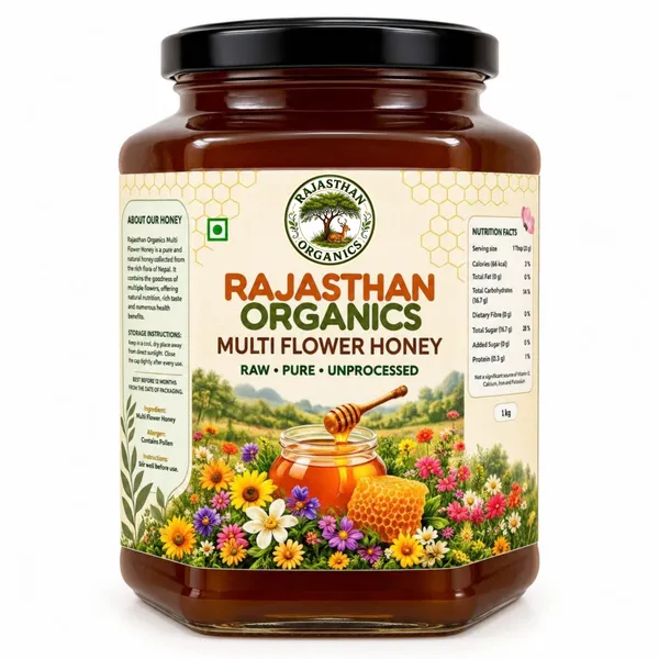 Rajasthan_Organics_Multi_Floral_Honey_500_G