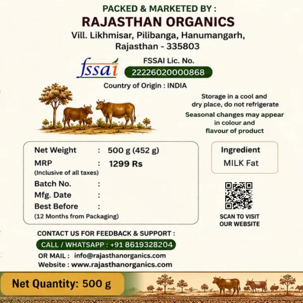 Rajasthan_Organics_A2_Milk_Bilona_Ghee_500_G