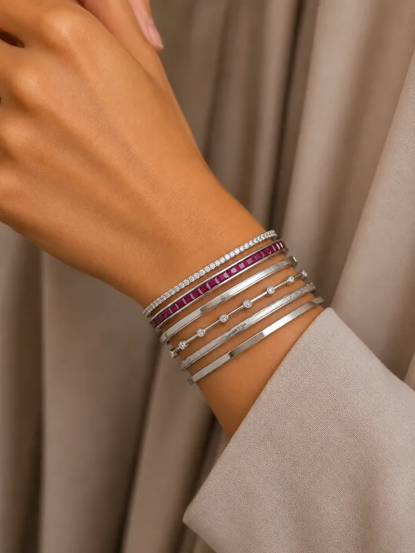 Ruby_Cz_Bracelet_Default_Title