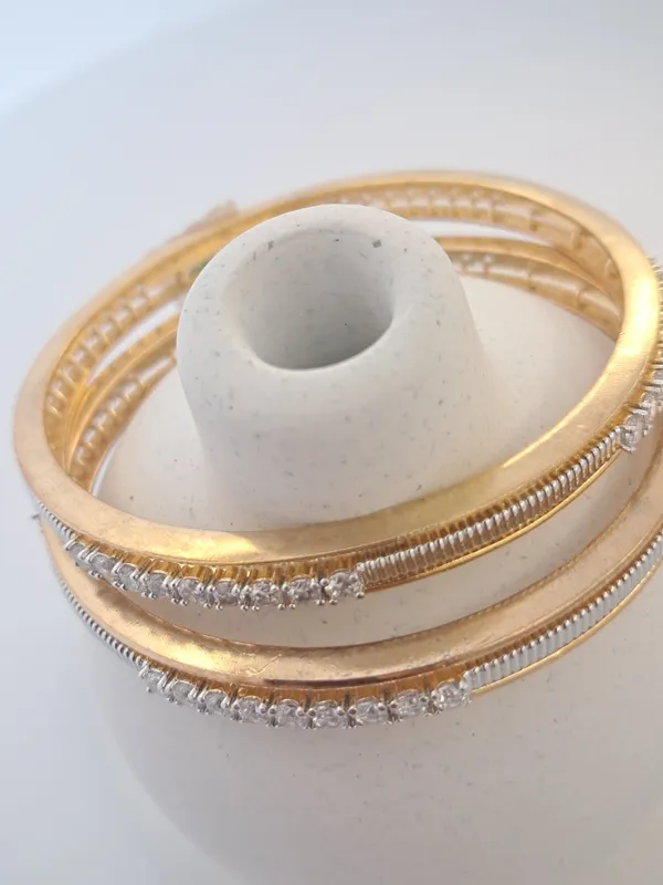 Cz_Dual_Bangles_Default_Title