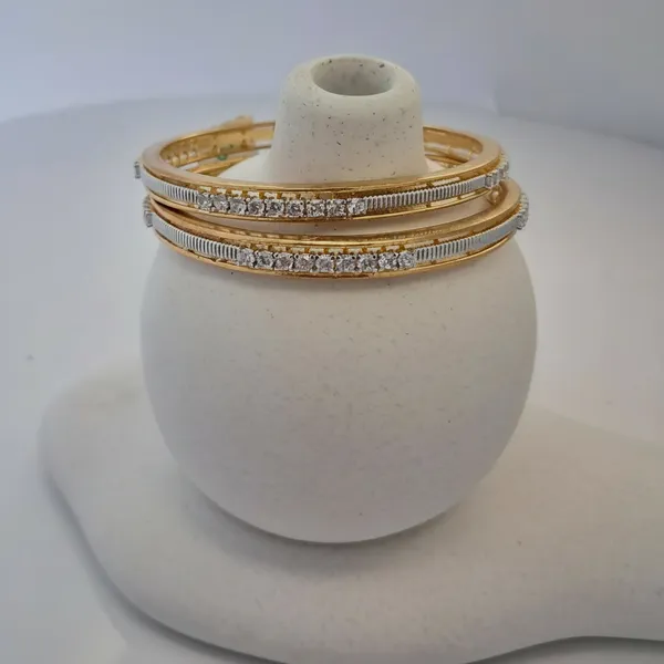 Cz_Dual_Bangles_Default_Title