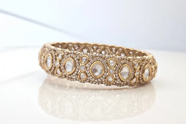 Polki_Shambhavi_Moissanite_Kada
