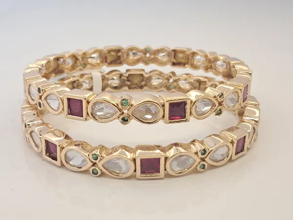 Ruby_Kundan_Bangles