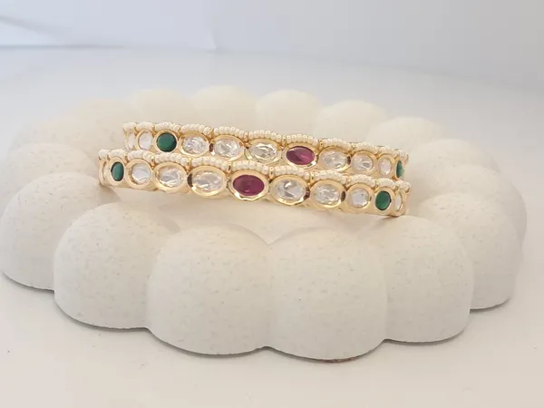 The_Aaira_Moissanite_Multicolour_Heritage_Bangles
