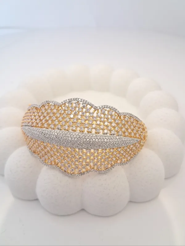The_Aurelia_Two_Tone_Cz_Statement_Cuff_Bracelet_Default_Title