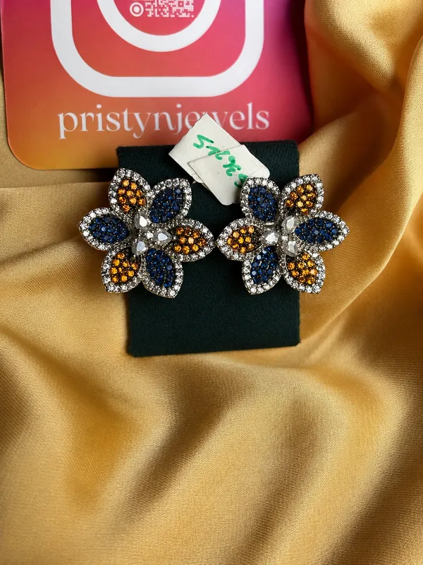 Sapphire_Marigold_Bloom_Studs_Default_Title