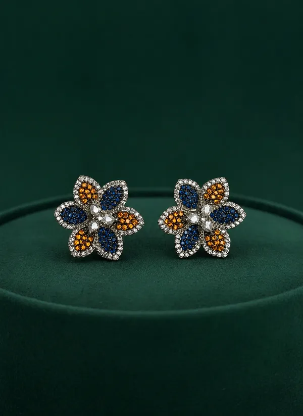 Sapphire_Marigold_Bloom_Studs_Default_Title