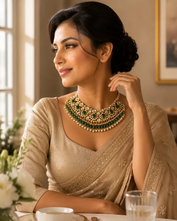 Aadhira_Emerald_Kundan_Bridal_Choker_Default_Title