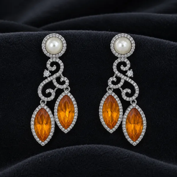 The_Aurelia_Amber_Cascade_Earrings_Default_Title